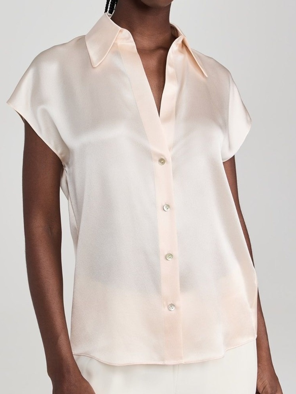 VINCE SILK BLOUSE